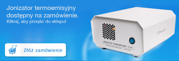 Termoemisyjny jonizator powietrza COMLED TE-702